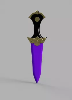 FIRE EMBLEM THREE HOUSES - BYLETH DAGGER 3D print model