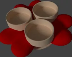 Fire Hearts Free 3D print model
