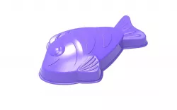 Fish mold 3D print model
