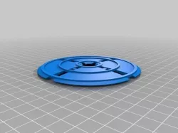 Frisbee Golf Marker Free 3D print model