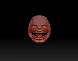 funny face  3D print model