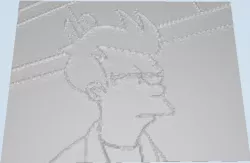 Futurama Fry Lithophane Free 3D print model