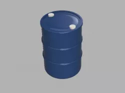  Gallon Plastic Drum Diorama 1-43 scale 3d print model 3D print model