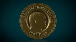 Gazi Mustafa Kemal Ataturk Medal 3D print model