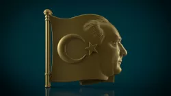 Gazi Mustafa Kemal Ataturk stl model 3D print model