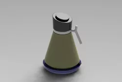 Glass kettle 3D print model