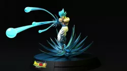 Gogeta SSJ God Blue - Super SSJ - Printable 3D print model