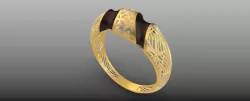 gold ring 3D print model