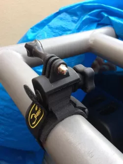 Gopro mount for AXR 400 Buggy Free 3D print model