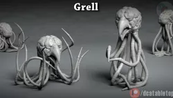 Grell - 3D Printable Monster - 2 Poses 3D print model