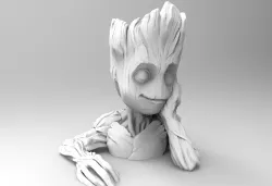 Groot 3D print model