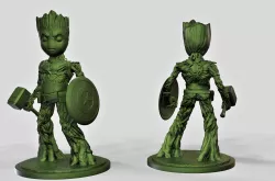 Groot captain america 3D print model