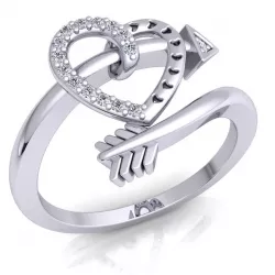 Heart Lock Diamond Ring  3D print model