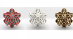 Hedron stars Nest 3D print model