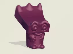 Holdy Toon Smartphone Holder Free 3D print model