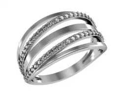 Intersecting ring 3D print model