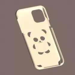 Iphone 11 Pro Panda Case 3D print model