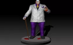 Kingpin 2 Figurine  Fanart for 3d printing cut and keyed 3D print model