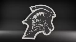 Kojima productions logo 3D print model