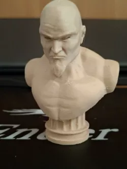 Kratos - God Of War Bust - Printable 3D print model