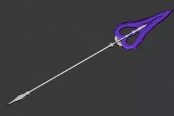 Lancer Brynhildr Spear from Fate Grand Order 3D print model
