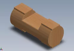 Lincoln Log s Free 3D print model