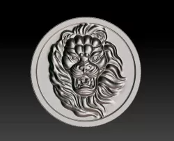 lion head 3D print model