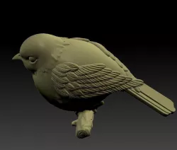 little bird 3D print model