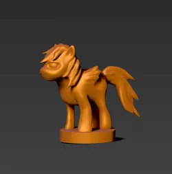 Little Pony Meme Free 3D print model