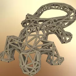 Lizard 3D print model