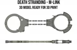 M-Link - Death Stranding Handcuffs 3D print model