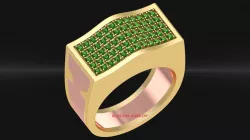 M2028 PERSIA RING 3D print model