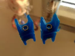 M8 threaded rod fan mount bracket for Prusa I3