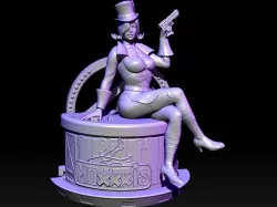 Mad Moxxi from Borderlands 3D print model