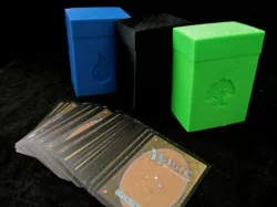 Magic The Gathering Mana Deck Boxes Free 3D print model