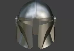 Mandalorian helmet armor from Star Wars 3D print model