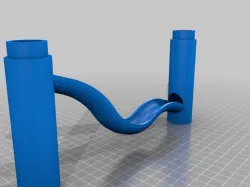 Marble Run Big Dip Free 3D print model