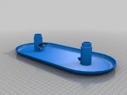 Marble Run Dual Base Free 3D print model