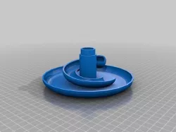 Marble Run Spiral Base Free 3D print model