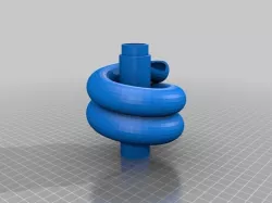 Marble Run Spiral Free 3D print model