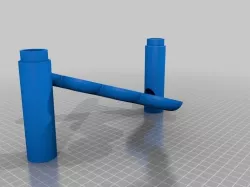 Marble run Squiggle Free 3D print model