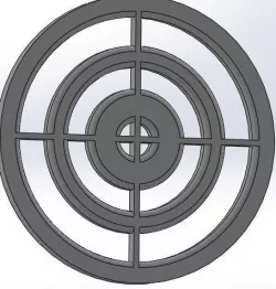 Marvel - Hawkeye logo Free 3D print model