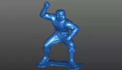 Marx Toys 1967 Incredible HULK toy figure scan 3D print model