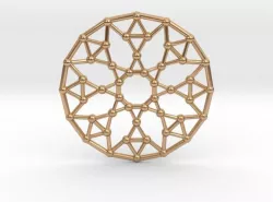 Math Graph Pendant 3D print model