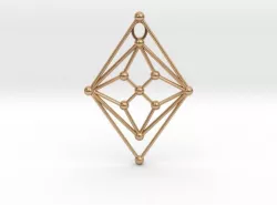 Math Graph Pendant 3D print model