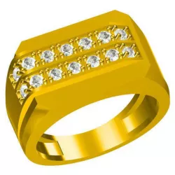 Men gold engagement rings wax files jewelry 3D print model