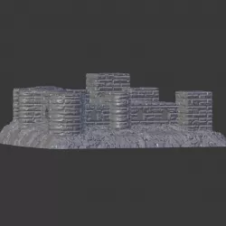 Mersin Erdemli Girls Castle 3D print model