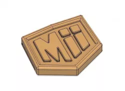 Mii Fighter Belt and Buckle Smash Ultimate 3D print model