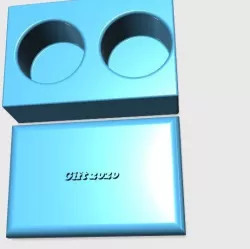 Mini gift Box 2020 3D print model