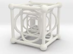 Nested Cubes 3D print model